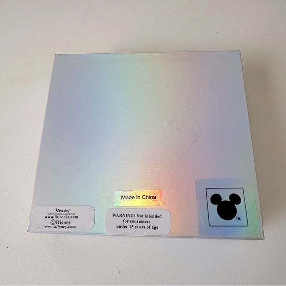 DISNEY fine silver plated gold tone necklace Disney 100 Ariel The Little Mermaid - Picture 6 of 6